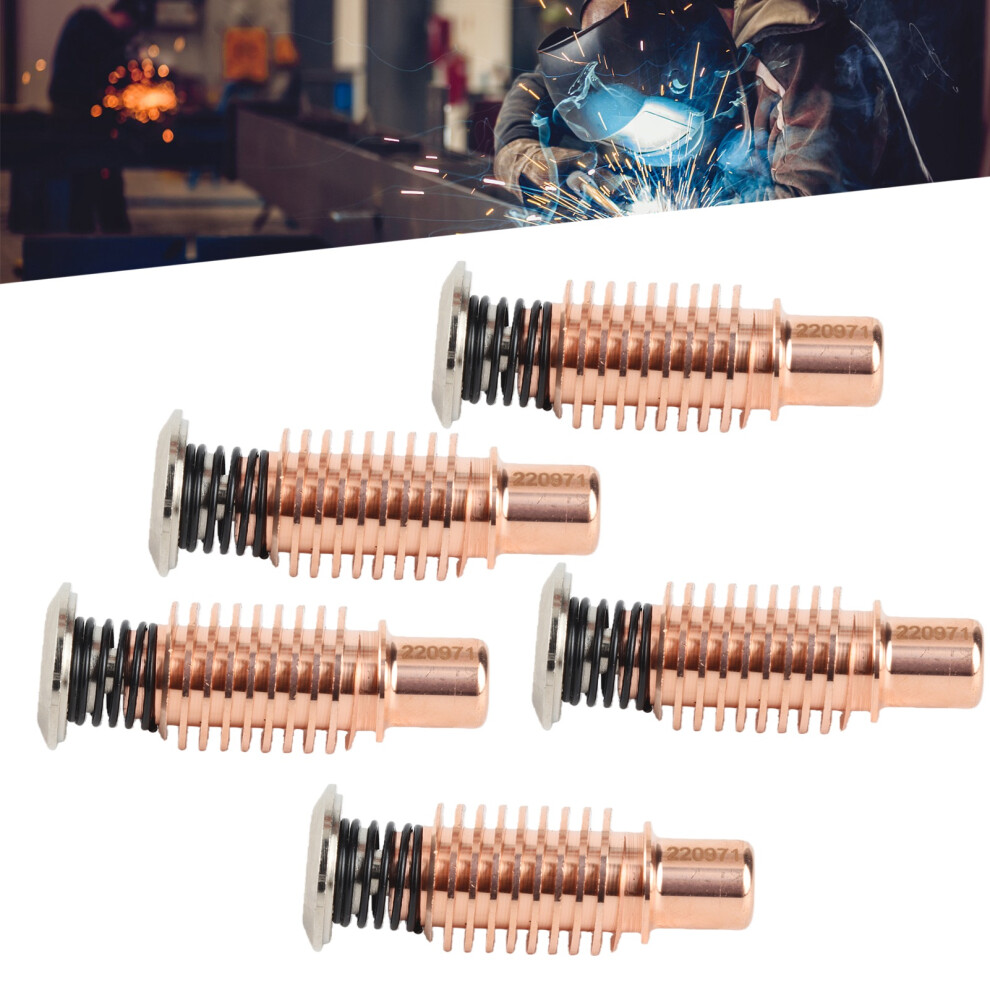 Copper Plasma Torch Electrode 5 Pack