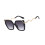 Fashionable Unisex Sunglasses with Square Frame Snake Temples-2 1
