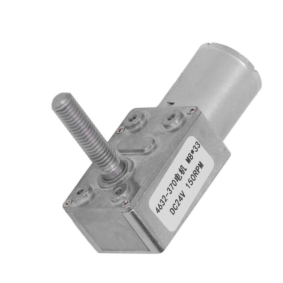 DC24V Micro Gearbox 150RPM Worm Motor