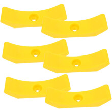 Supporto per manubri, set da 6 pezzi, in plastica antiscivolo, per riporre manubri, accessorio per attrezzatura da palestra