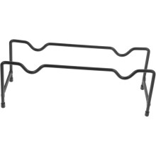 Supporto portatile per manubri, cuscinetti in gomma, supporto per pesi da palestra, porta manubri, antiusura, resistente al rotolamento