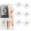 (6 PCS, 2.36*3.93 inch) Σετ 12 γάντζων αυτοκόλλητων χωρίς τρύπημα - Κρεμάστρες κουζίνας 1