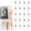 (20 PCS, 2.75*2.75 inch) Σετ 12 γάντζων αυτοκόλλητων χωρίς τρύπημα - Κρεμάστρες κουζίνας 1