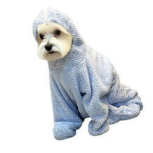 Full Wrapped High Absorbent Pet Bath Towel Ensures Warmth-3XL