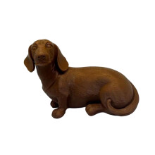 Tierskulptur-Ornament für Büro- und-Dunkelbraun