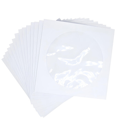 Kompakte Disc-Papierhüllen, Umschläge, 8 cm groß,-400 Stück
