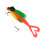 High Simulation Water Rodents Baits with Treble Hook-Dark Green 1