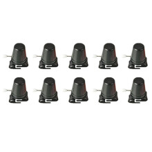 10Pcs Clockwork Legged Robot Kid Toy Wind  Toy Movement Mechanism Movement Plaything Toys for Kid Toy Sports Black