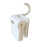 Portable Violin Bows Stand Hook with Pen Clip Folding-White 1