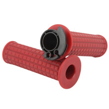 Motocykl 22mm Kierownica Uchwyty Przepustnicy Lewa Prawa Strona dla GY6 50cc 80cc 125cc 150cc Kierownica Motocykla Czerwony