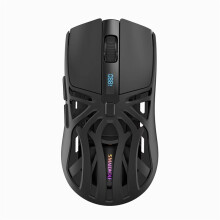SMAILWOLF RS8  Mouse, 10000dpi, Three-Mode Connection, Macro Gaming Mouse for PC Notebook Laptop Computer Black