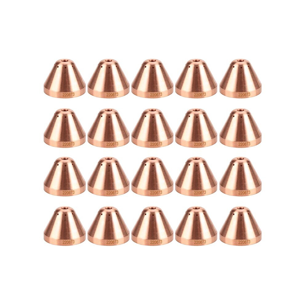 20Pcs 220673 Plasma Shield Fit For 45 Cutting Torch Consumable 6033393004687