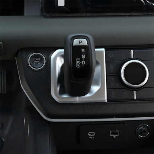 Cornice Inferiore per Console Centrale 'Auto, Cornice per Cambio ABS Cromato Perla per   2020, Accessori Interni