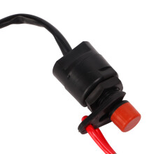 Marine Safety Switch and Coiled Lanyard