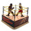 Clockwork Boxningsleksak Nostalgiskt Tema Boxningsringleksaksdekoration Retro Samlarobjekt 1