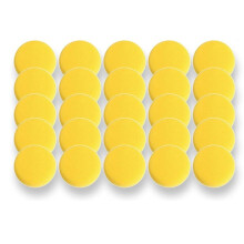 25 Esponjas de Arcilla de 3 Pulgadas, Esponjas de Pintura, Esponjas de CeráMica para Arcilla, Esponja Redonda, Esponjas de Arcilla para CeráMica