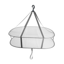2-Tier Trui Droogrek Hangende Kleding Hangende Droger Wasserij Mesh Droogrek, Opvouwbare Kleding Droger Rekken