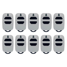 Lot de 10 Télécommandes de Porte de Garage à 2 Touches 433,92 MHz à Code Tournant pour Émetteur Portatif DEA GT2 GT4 GTI2 GTI4 Series