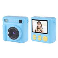 Instant Print Camera 1080P HD Digitala Videokameror med 3Print-Papper Bärbar Reseleksakskamera för Barn Födelsedagspresent,A
