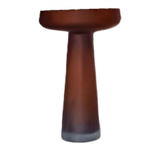 Vaso de Vidro Fosco Pequeno de Luxo para Flores e Vasos de Flores Secas, Arranjo de Flores, Decoração para Sala de Estar