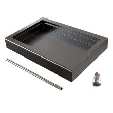 Low Profile Thin Drip Tray ,for Gaggia Classic Pro Traditional Espresso Coffee Machine Parts Attached Nozzle