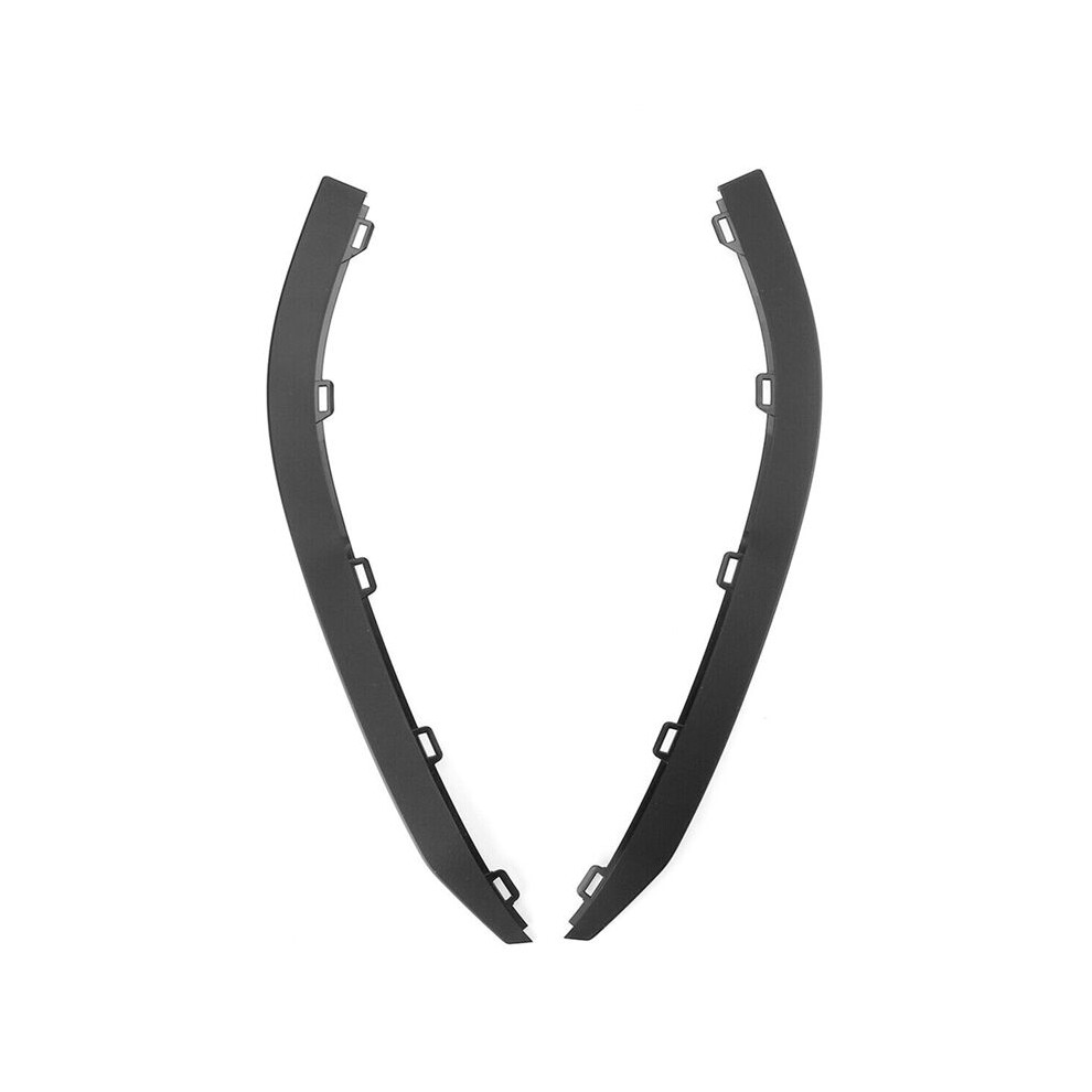 1 Pair Car Front Bumper Lip Lower Spoiler Valance Trim For Mk7 2015 - 2017 5Gg8059039b9, 5Gg8059049b9 4712439031956