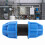 5pk 20mm PE Straight Water Pipe Fitting 17