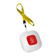 Tuya WiFi SOS Call Button Wireless Caregiver Pager Phone Alert Transmitter Emergency Call Button for Patient
