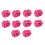 10 Pcs Arcade Buttons 24Mm Responsive Arcade Buttons for Gaming Enthusiasts 1