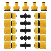 20PCS Garden Hose Connector Set Connector Hose End Connector Hose Connector Extender Hose Quick Connector
