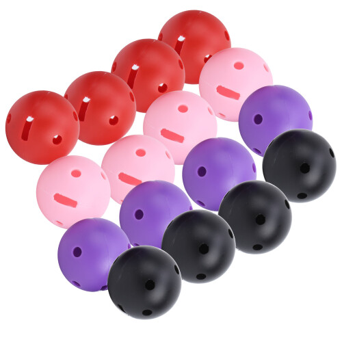 Safe Practice Golf Balls 4 Colours 16 Bag