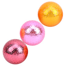 Plated Golf Ball 1.68in 80% Elasticity