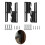 Bed Frame Conversion Brackets Adapter Featuring Adjustment-2Pcs 3