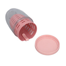 Frucht-Abtropfbecher Rosa 10,5  10,5  12,5 cm, 8,7 Unzen