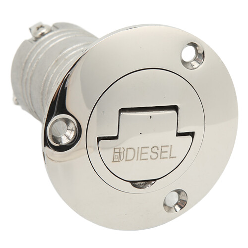 Marine Deck Filler 316 Stainless Keyless