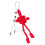 Symbolic Weave Thread Keychain Authentic Chinese Knot-Red 1