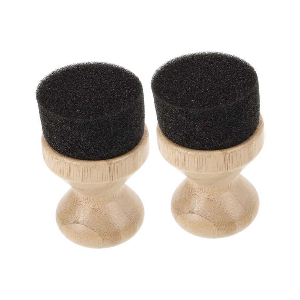 2Pcs Cutting Board Oil Wax Applicator Mineral Oil Applicator Linseed Oil Boos Board Wax Oiling Mineral Oil Sponge 4713522833327