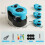 PawHut PawHut Automatic & Remote Control Interactive Cat Toy DIY Track Mouse Sound 3