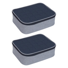 Nagellack-Taschen-Organizer für 60 Flaschen,-Grau