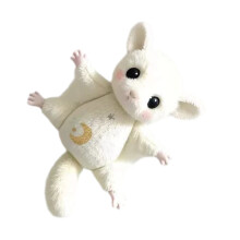Sugar Gliders Schlüsselanhänger Taschenanhänger Charms Auto-Weiß