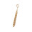 Modieuze sleutelhanger decoratieve sleutelhouder-Goud 1 1