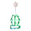 Halloween Window Battery Operated LED Decoration Handmade-E1 1