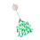 Decorative Halloween Window Display Items Plastic Hanging-B 1