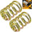 4 Pcs 422127-4 Mower Cap & 2 Pcs 283516 Compression  Springs for  Grass-Hopper Mower 3