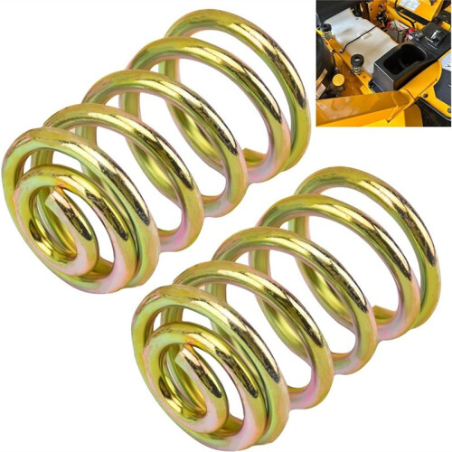 4 Pcs 422127-4 Mower Cap & 2 Pcs 283516 Compression  Springs for  Grass-Hopper Mower 2