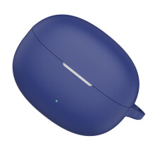 Slijtvaste siliconen oortelefoonhoes Cover Skin voor-Marineblauw