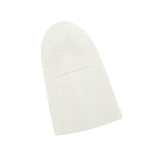Cagoule pratique, couverture complète du visage, sans-Blanc