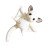 Porte-clés Sugar Gliders, breloque pour sac, écureuil de-gris 1