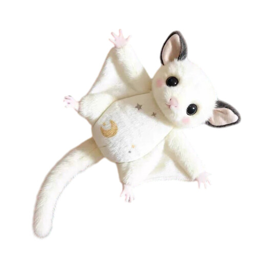 Porte-clés Sugar Gliders, breloque pour sac, écureuil de-gris