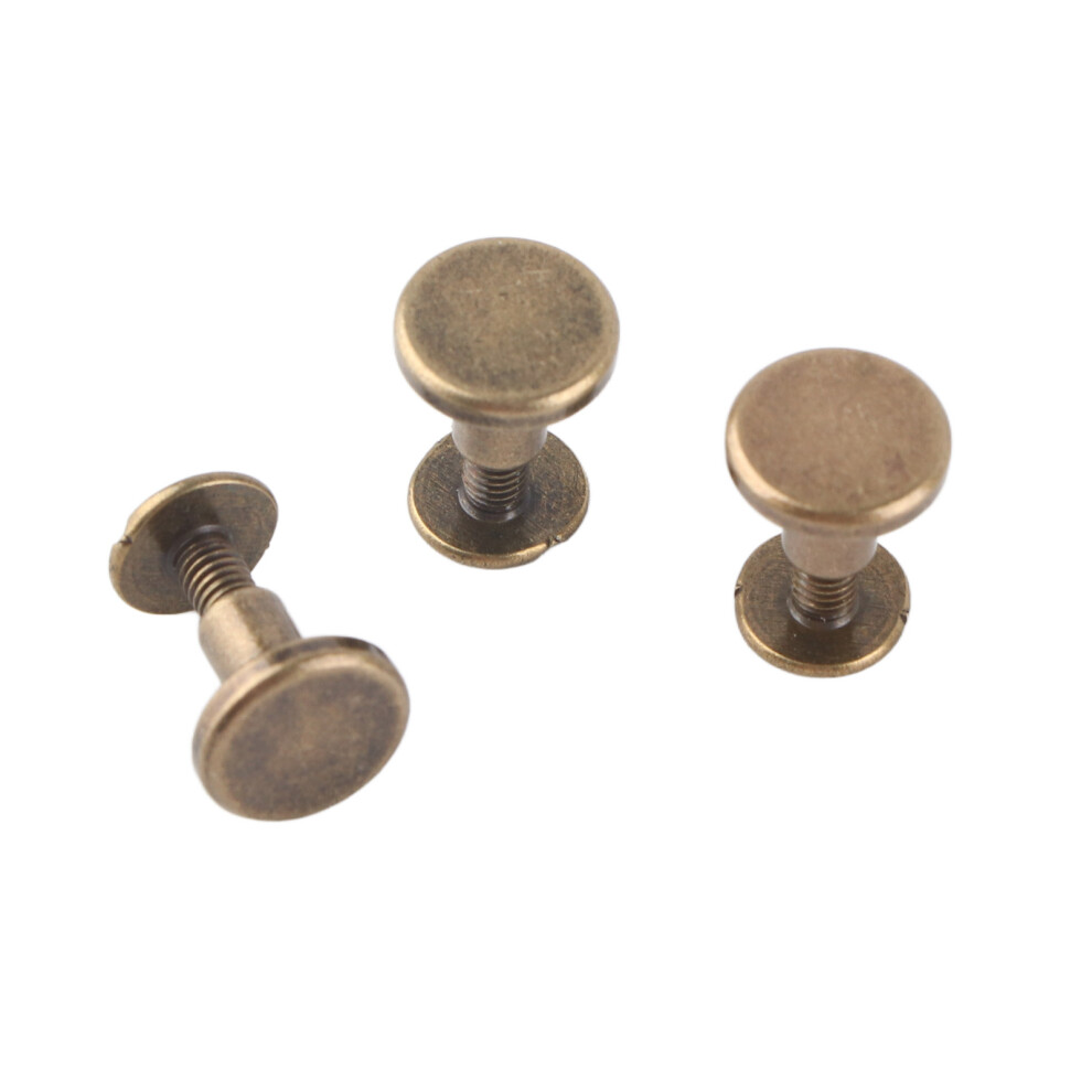 Copper Leather Rivet Screws 20+20 7055741600500